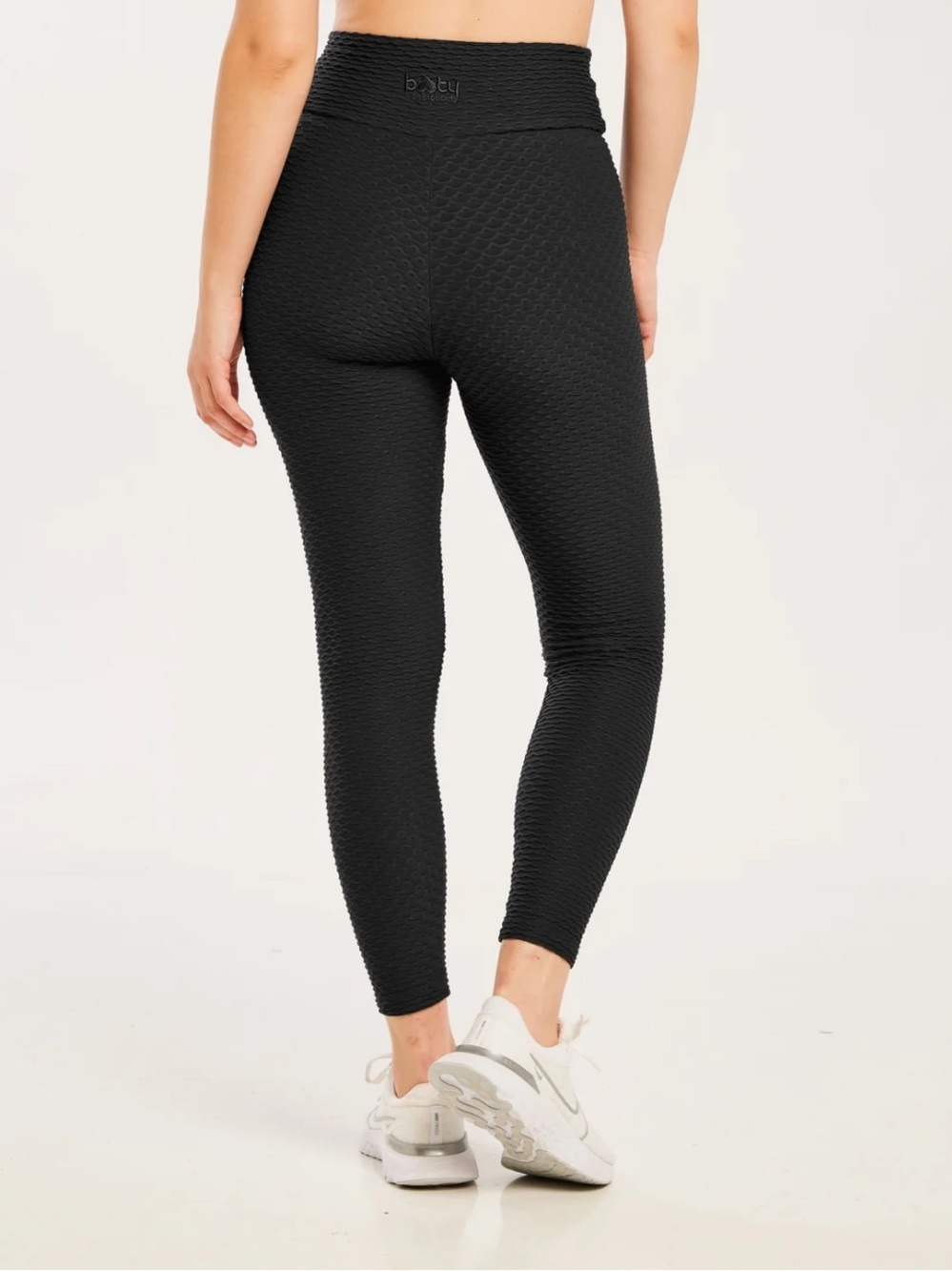 Booty by Brabants CROCO SKIN SEAMLESS LEGGINGS BLACK